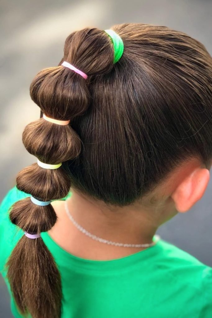 Bubble Ponytail Magic