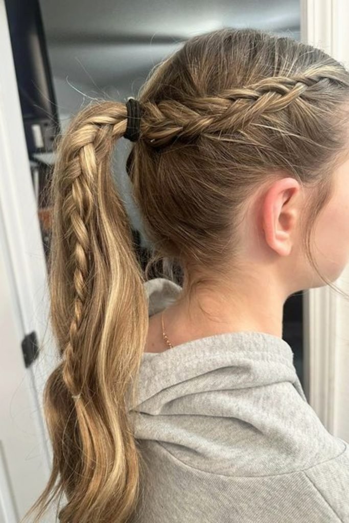 Dynamic Double Dutch Braids for Volleyball Players