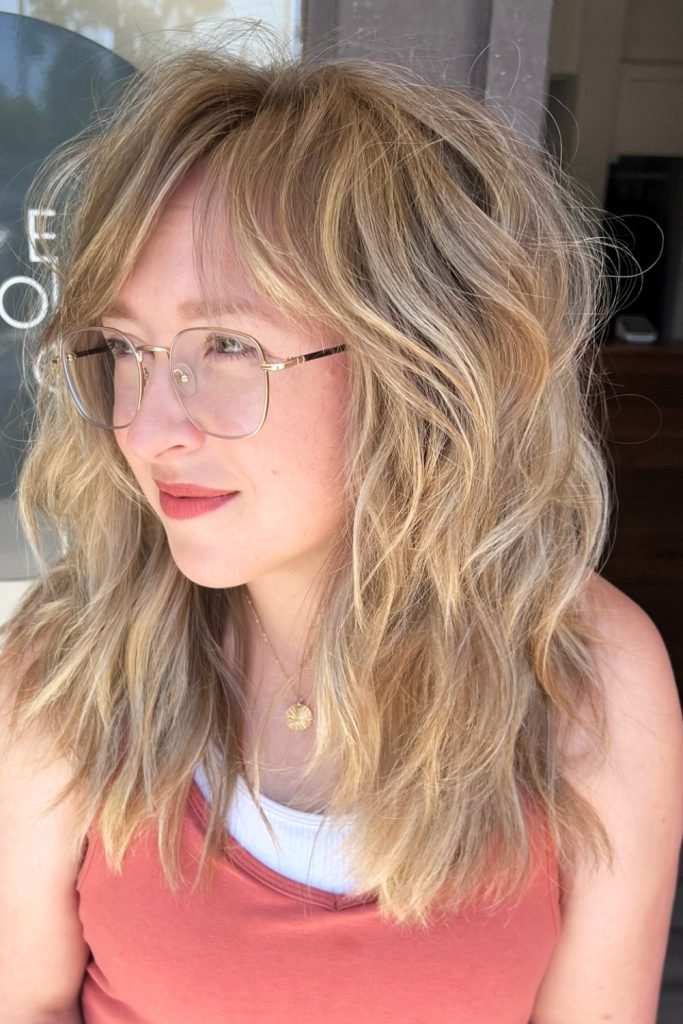 Effortlessly Tousled Layers Hairstyle