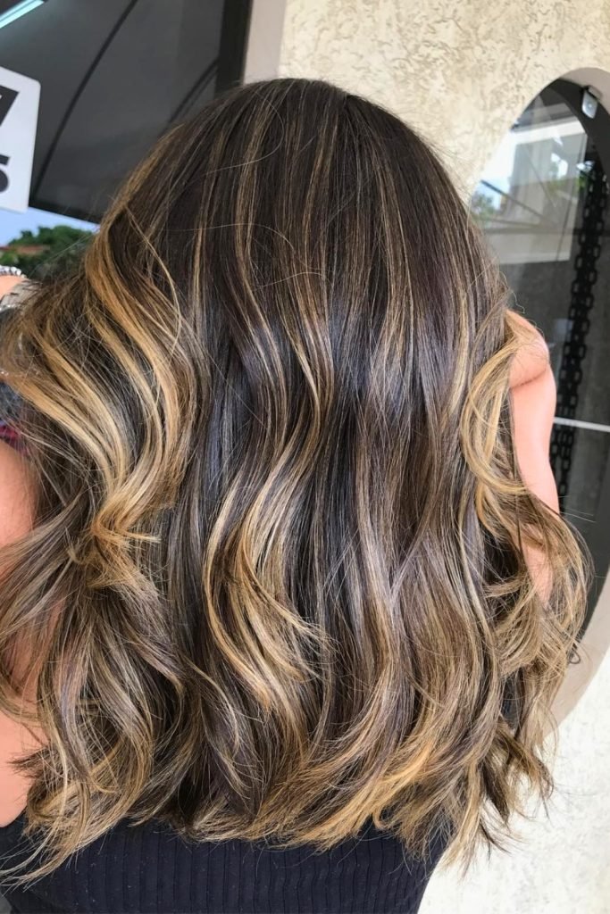 Sun-Kissed Brown Sugar Waves Hairstyle