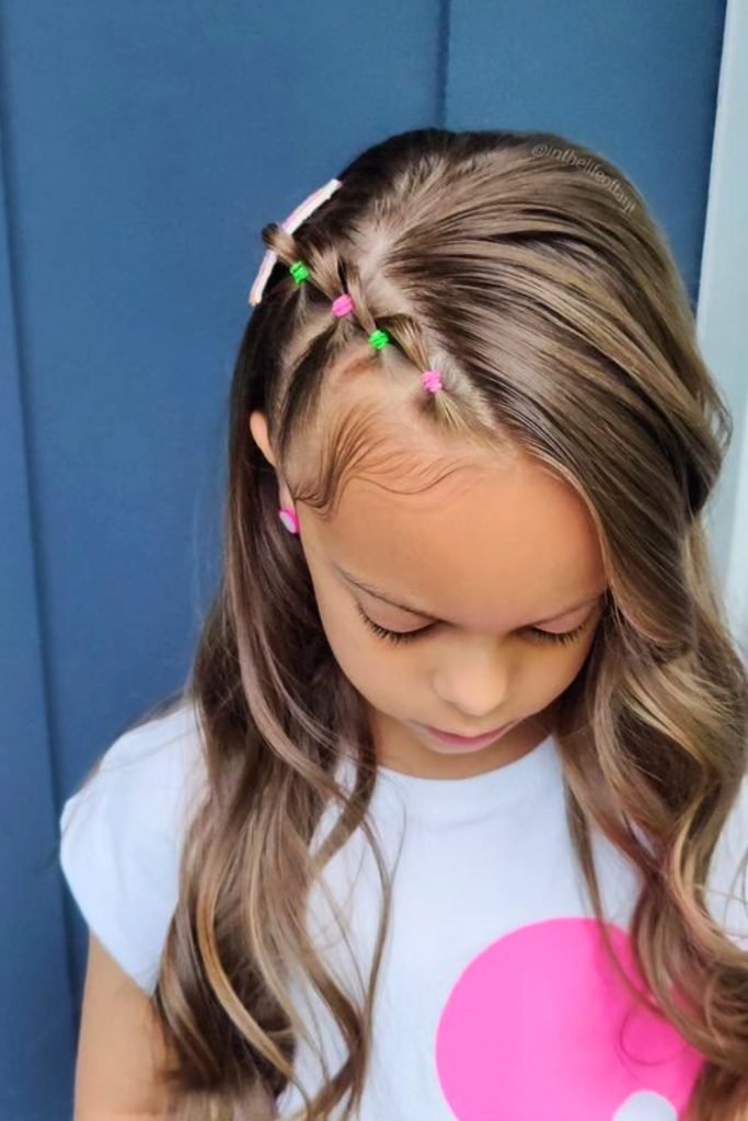 Colorful Mini Braid Accents