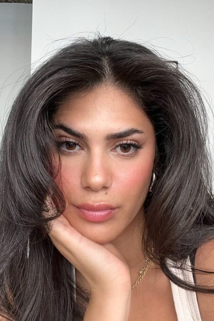 Natural Volume and Flow Hairstyle