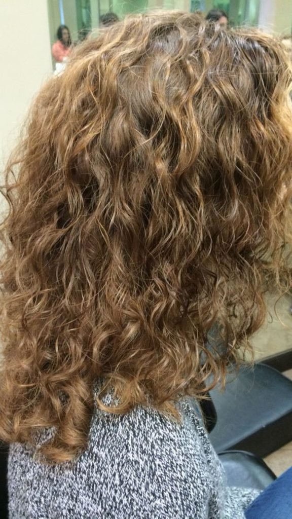Straight Piggyback Spirals Hairstyle
