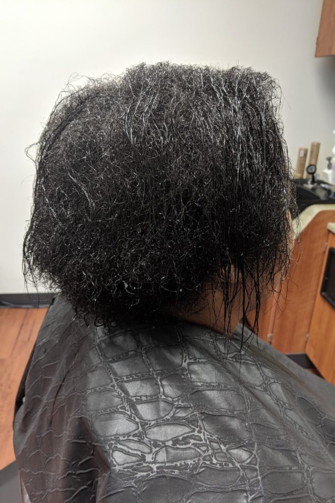 Afro Perm Style for Natural Hair