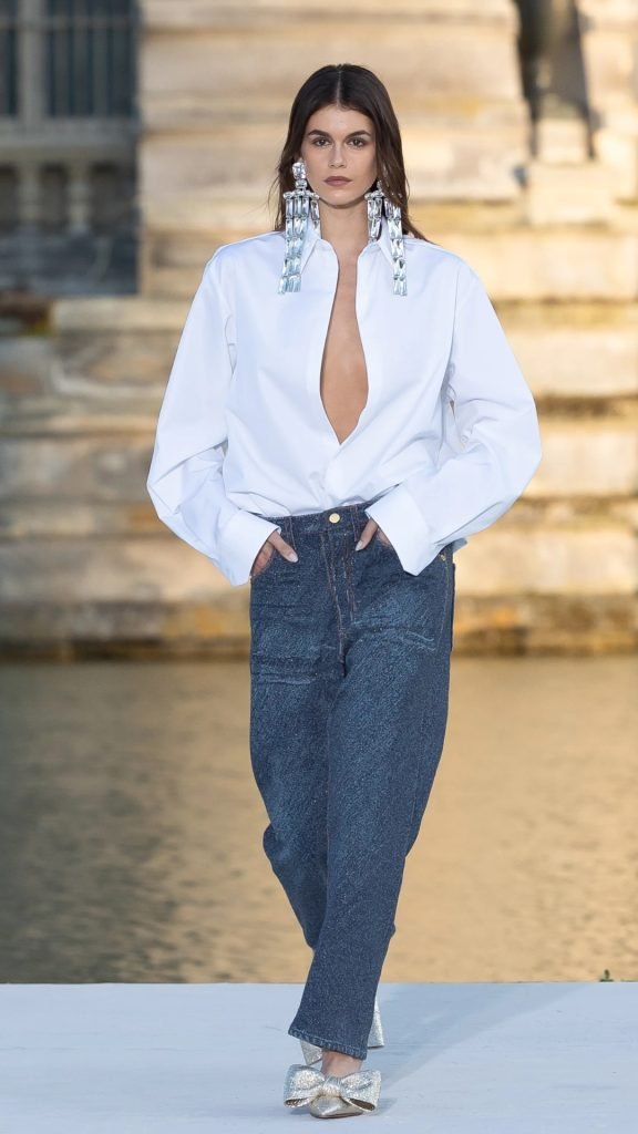 Baggy Jeans and White Shirt