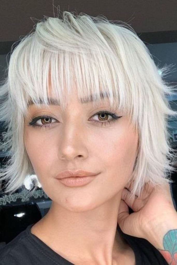 Choppy Bob with Choppy Bangs