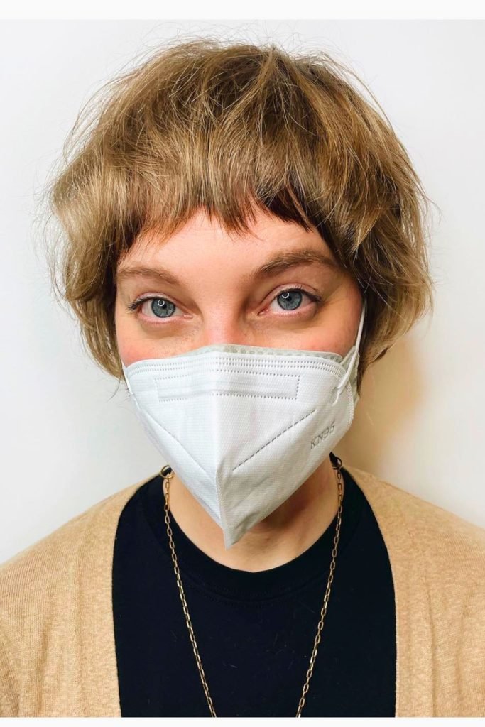 11. Choppy Shag with Short Fringe
