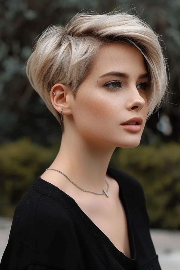 Cropped Fringe Haircut