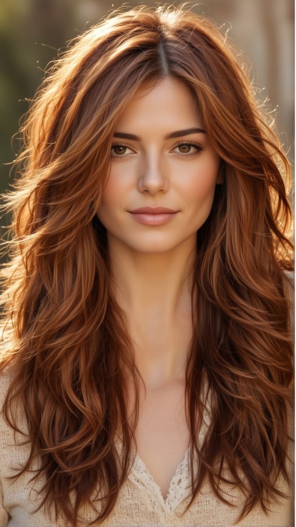 Feathered Auburn Layers