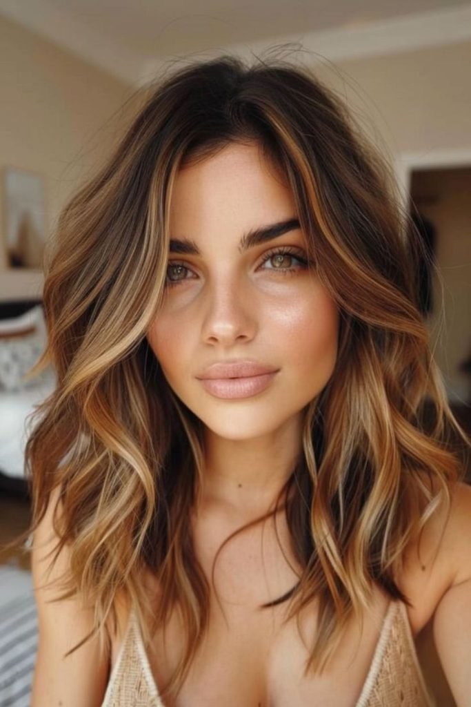 Rustic Caramel Hair Color