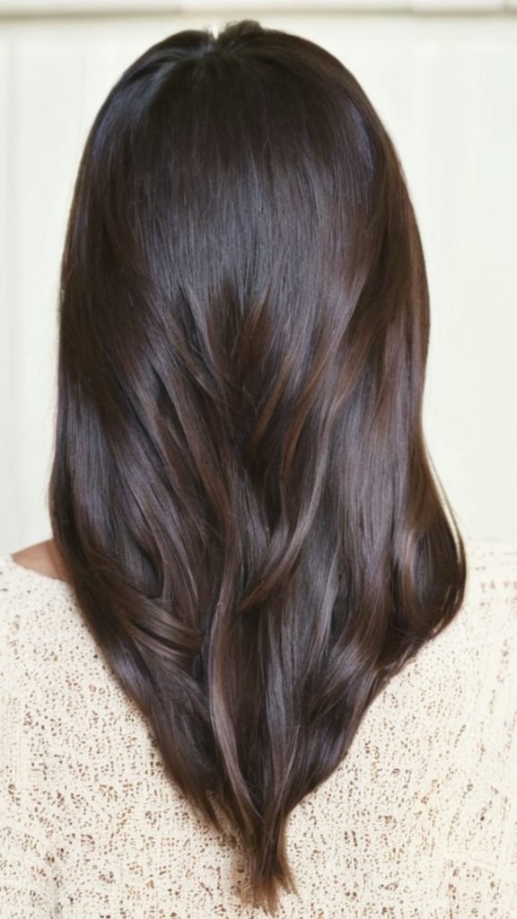 V-Cut Layers Hairstyle