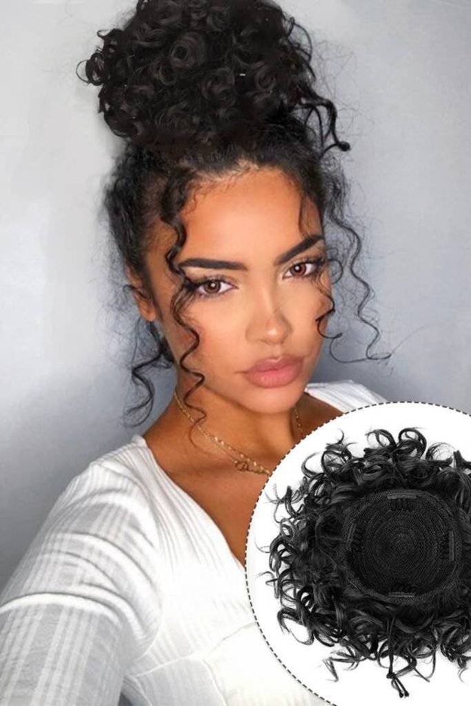 Messy Bun Hairstyle