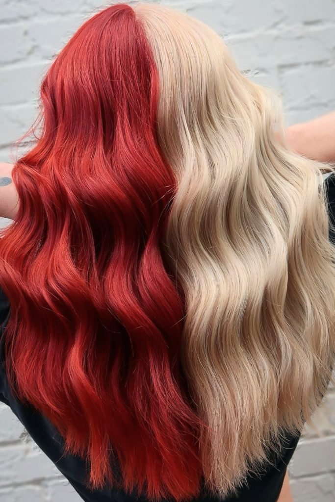 Split Fire and Ice Waves Look