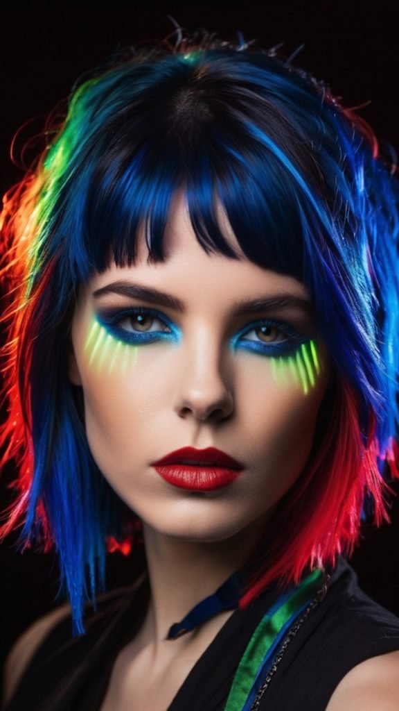 13. Vibrant Streaks
