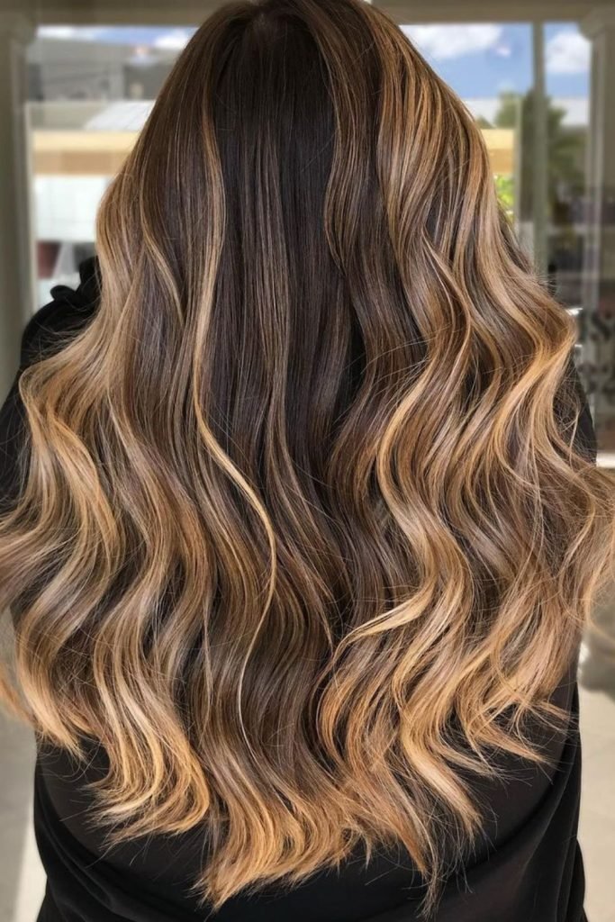 Frosty Honeycomb Balayage