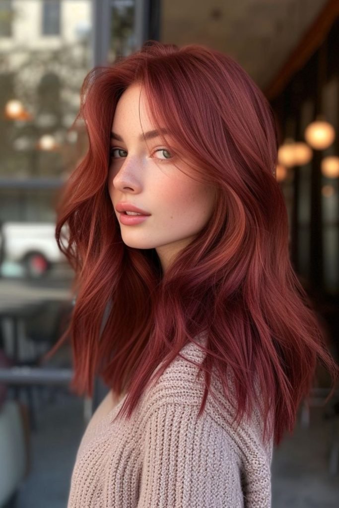 Obsidian and Ginger Hair
