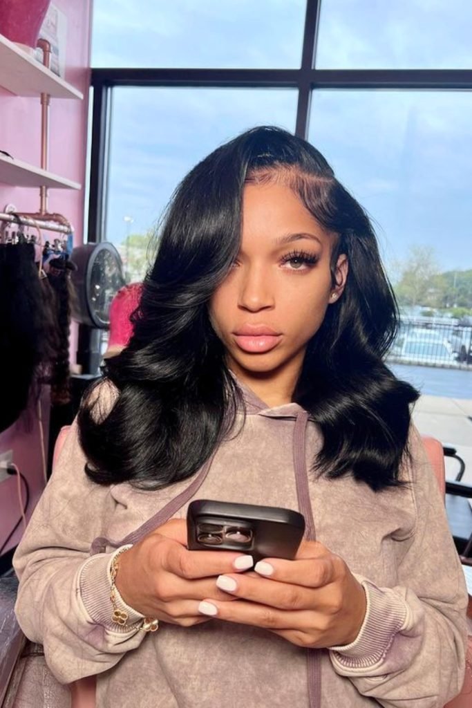 Cornrow Curls Fusion Hairstyle