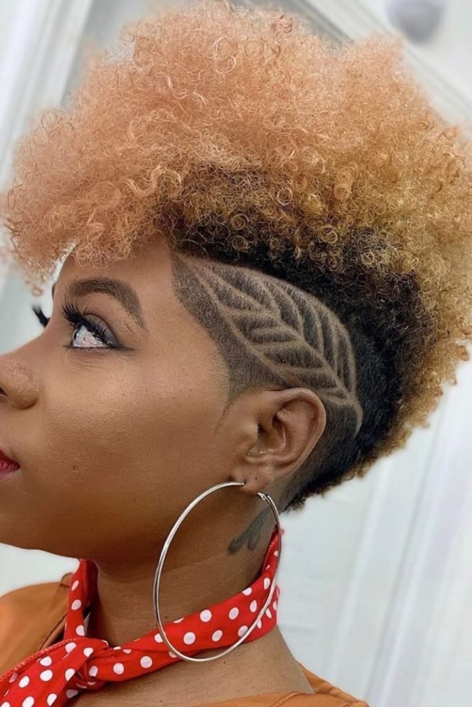 14. Curly Mohawk Permed Style - Mishifashion