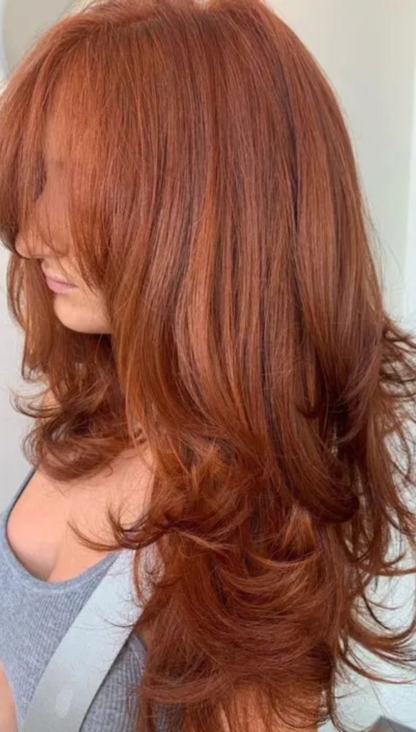 Fiery Red Butterfly Cut