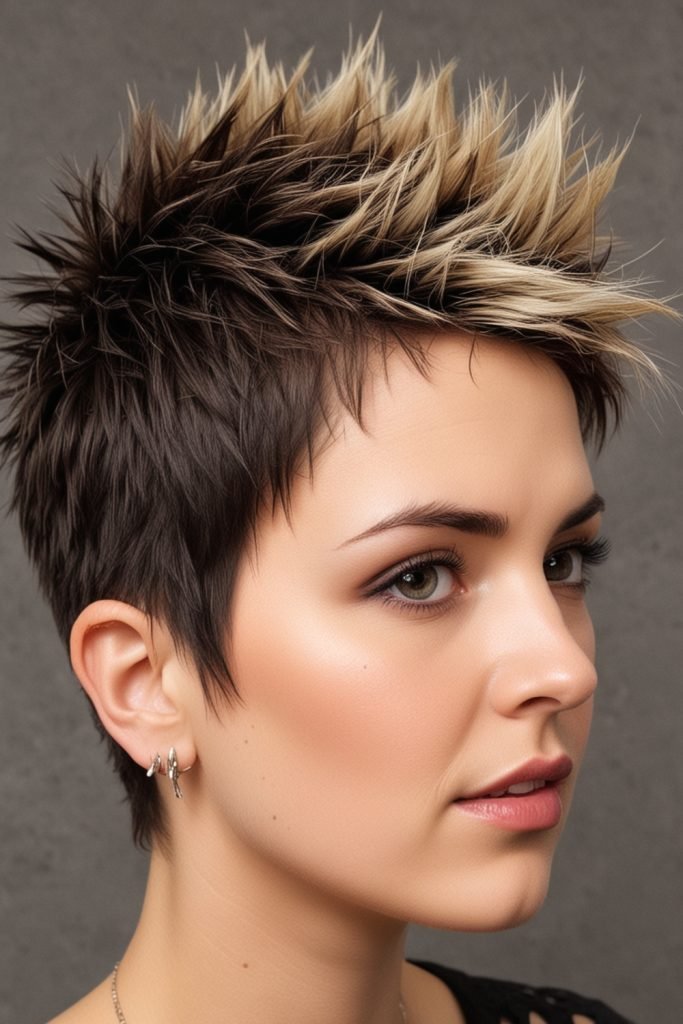 Spiky Pixie Cut