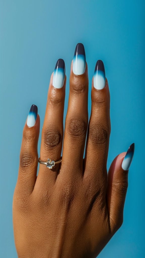 Blue Lagoon Nail Design