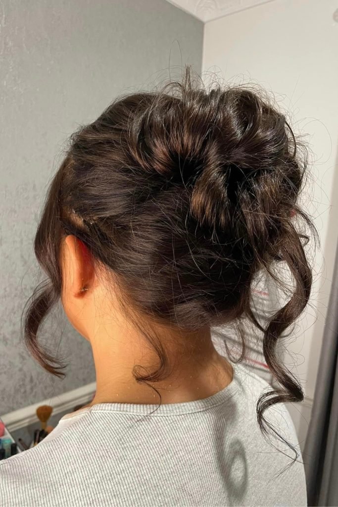 Glam French Twist Hairstyle
