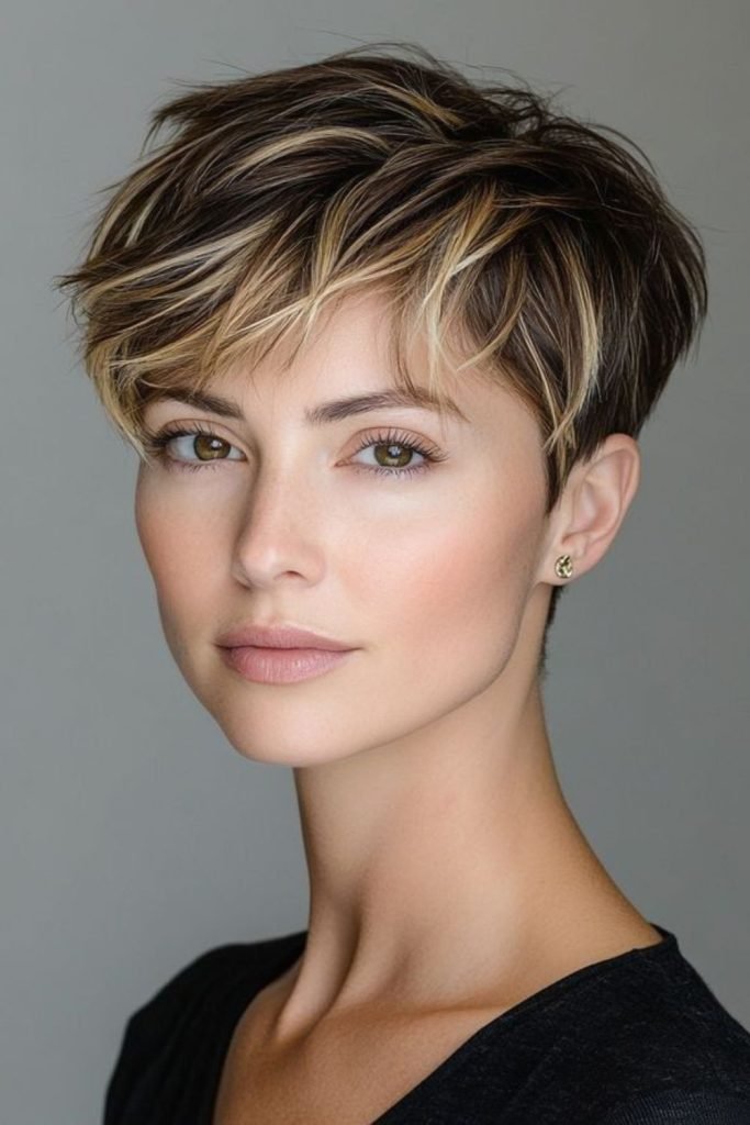 15. Soft Layered Pixie