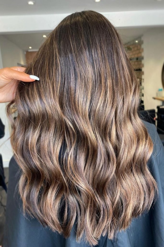 Sun-Kissed Caramel Waves