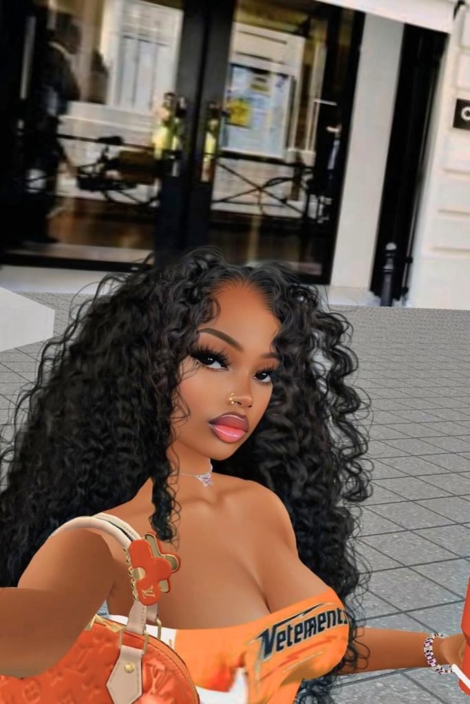 15. Voluminous Curls Glam