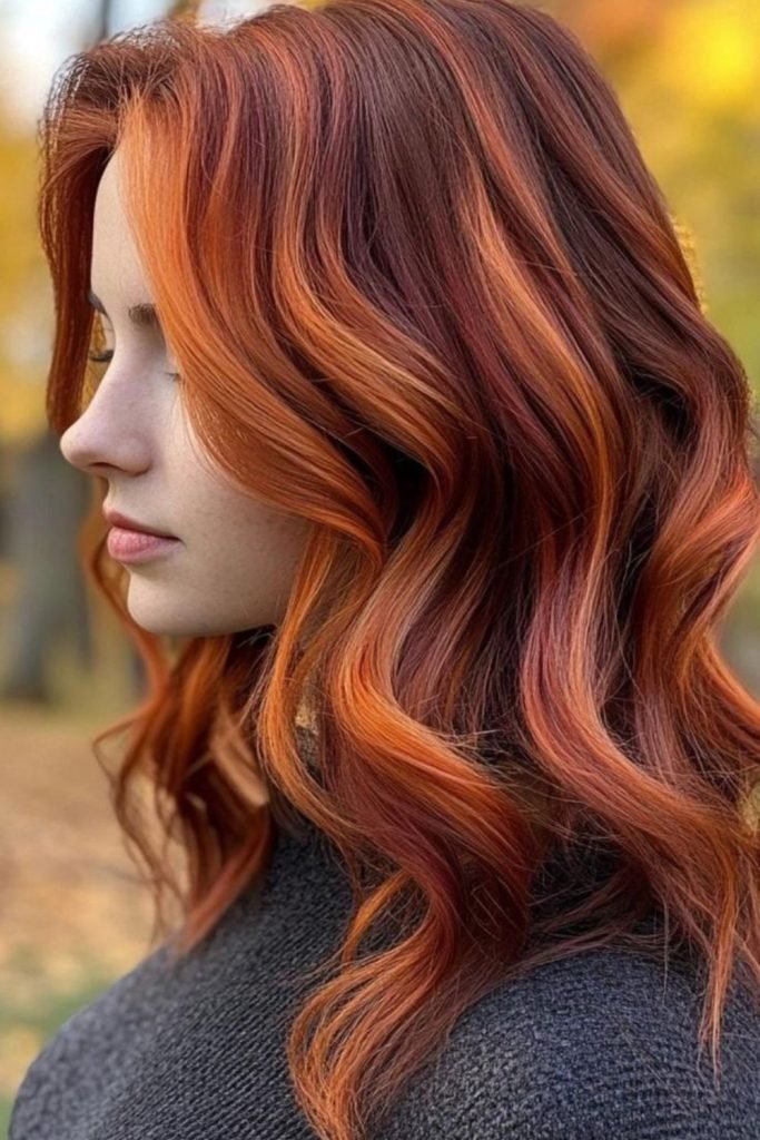 Velvet Copper Hair Color