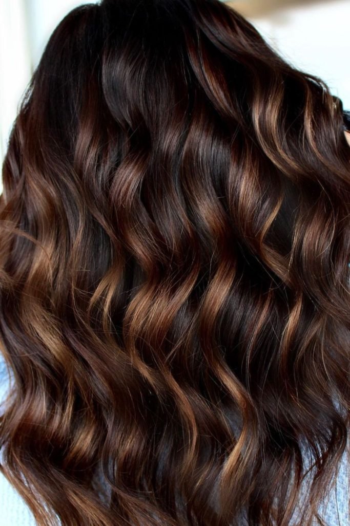 Warm Hazelnut Hair Color