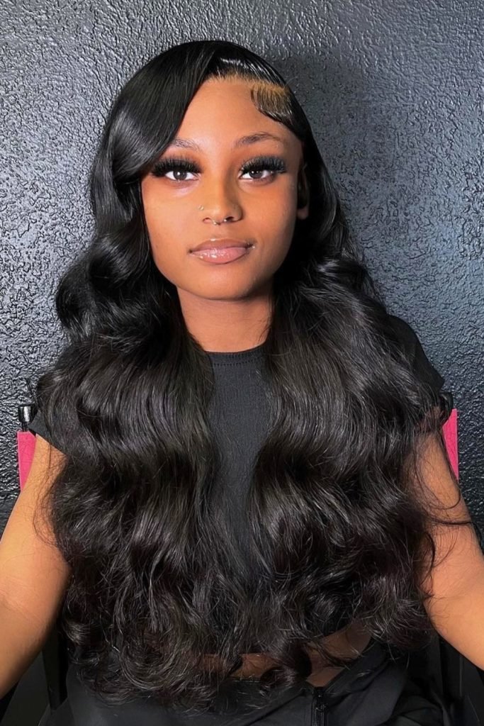 16. Deep Wave Glam Weave