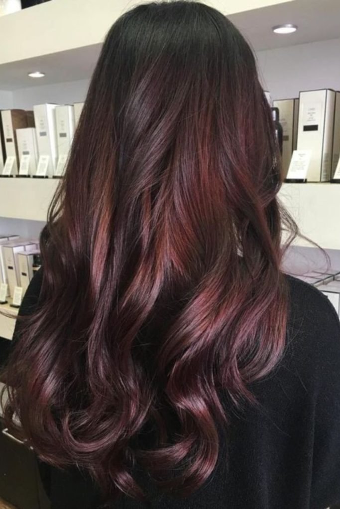 Mahogany Hair Color