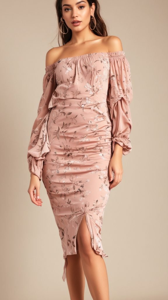 Off-the-Shoulder Dress
