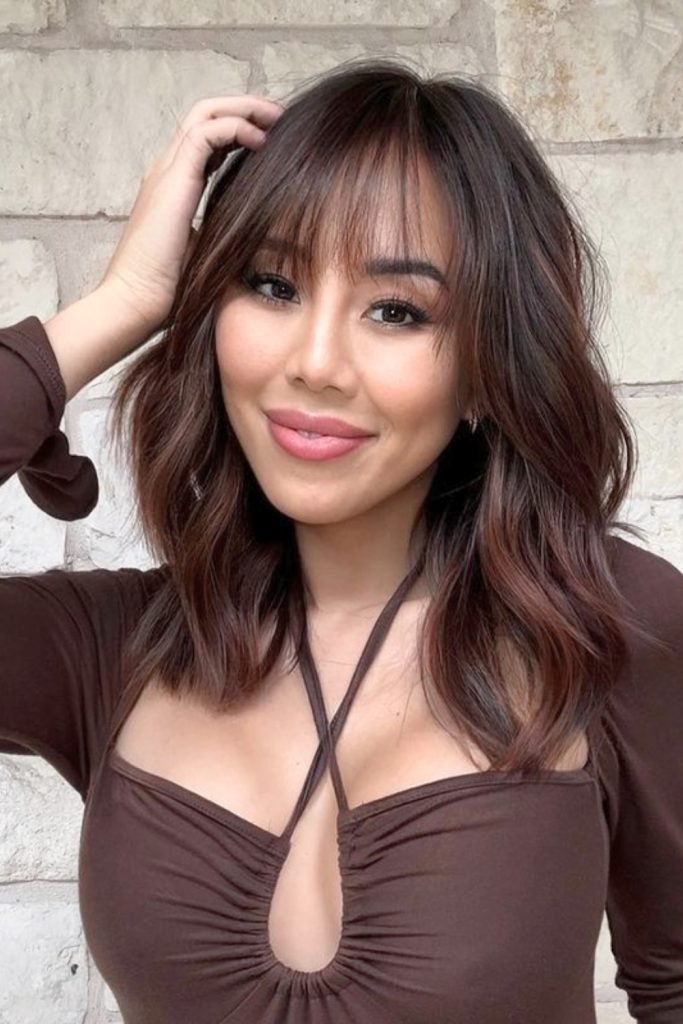 Soft Waves Shag Hairstyle