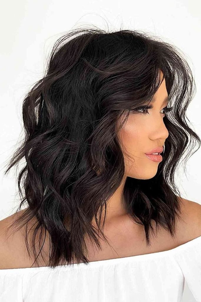 Softly Curled Bob Hairstyle