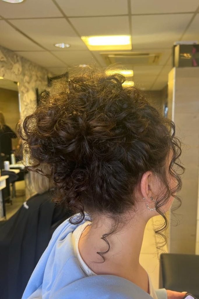 Formal High Bun Hairstyle