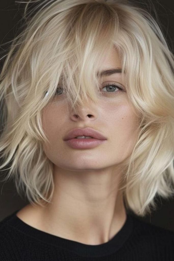 17. Shaggy Bob Hairstyle
