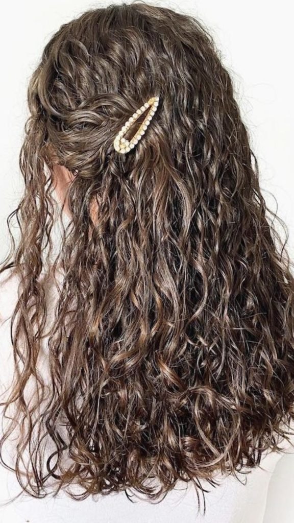 17. Straight Back Spiral Perm