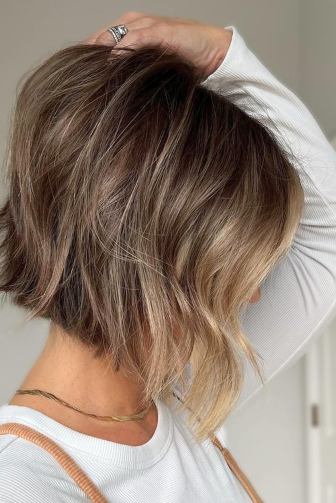 17. Toasted Hazelnut Bob Hairstyle