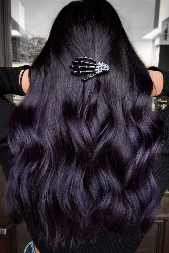 Smoky Amethyst Streaks