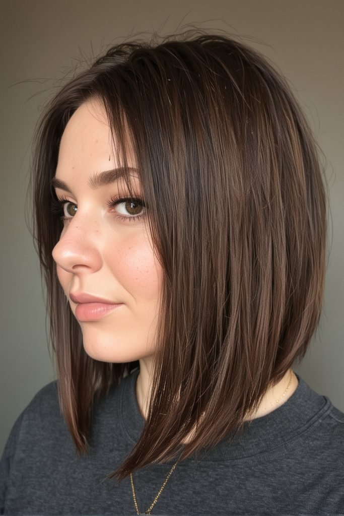 Long A-Line Bob Hairstyle