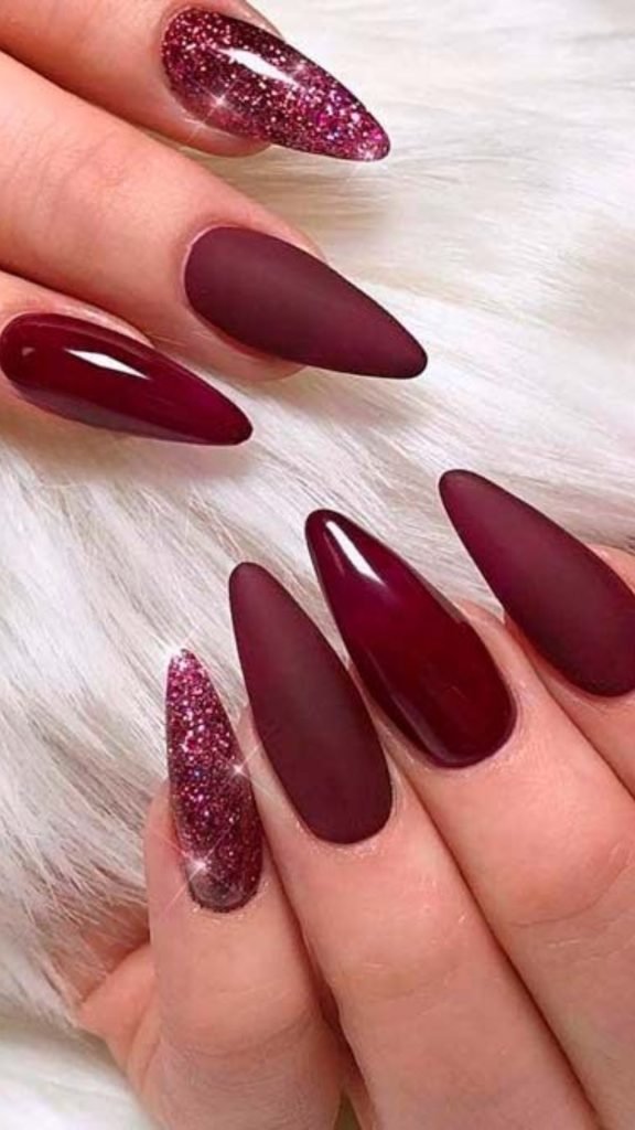 18. Maroon Space Dress