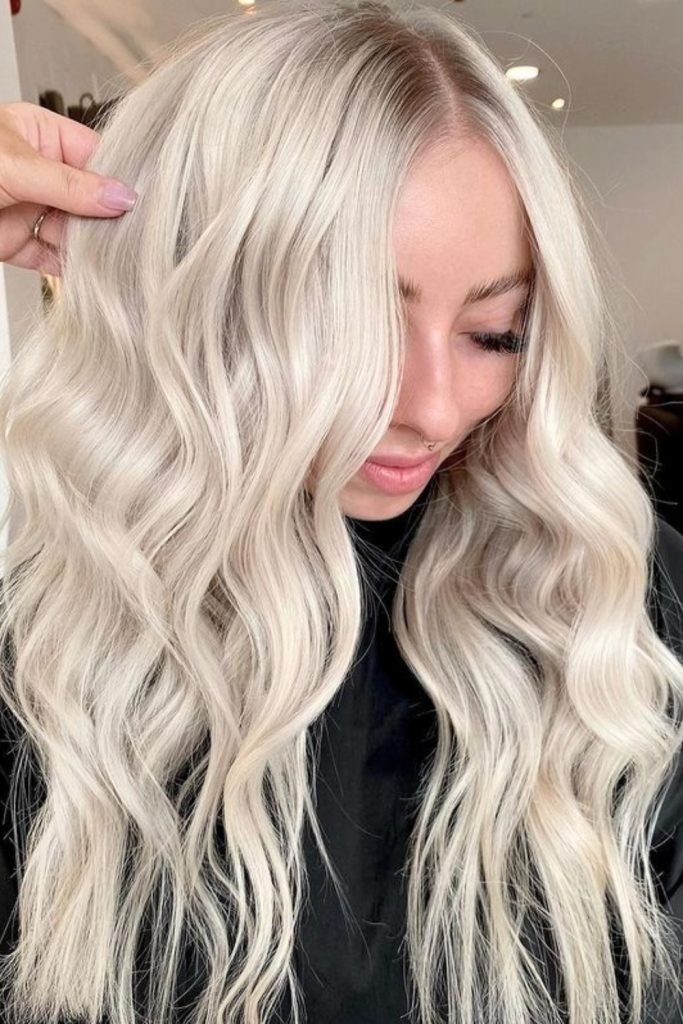 18. Platinum Blonde Waves