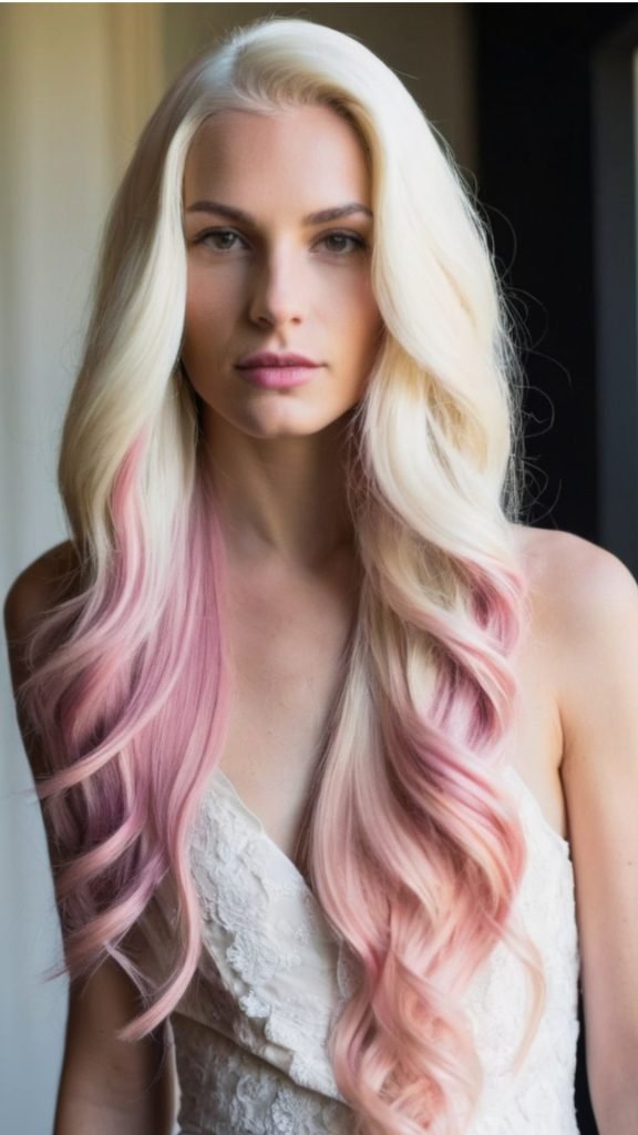 Side-Shaved Drama Hairstyle