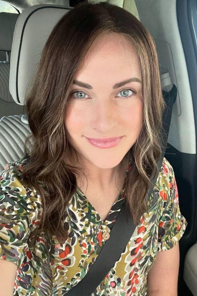 Vibrant Brunette Highlights