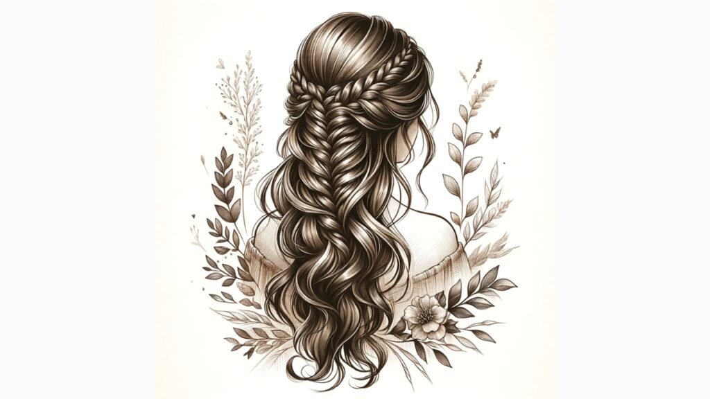 Boho Waves with Side Fishtail