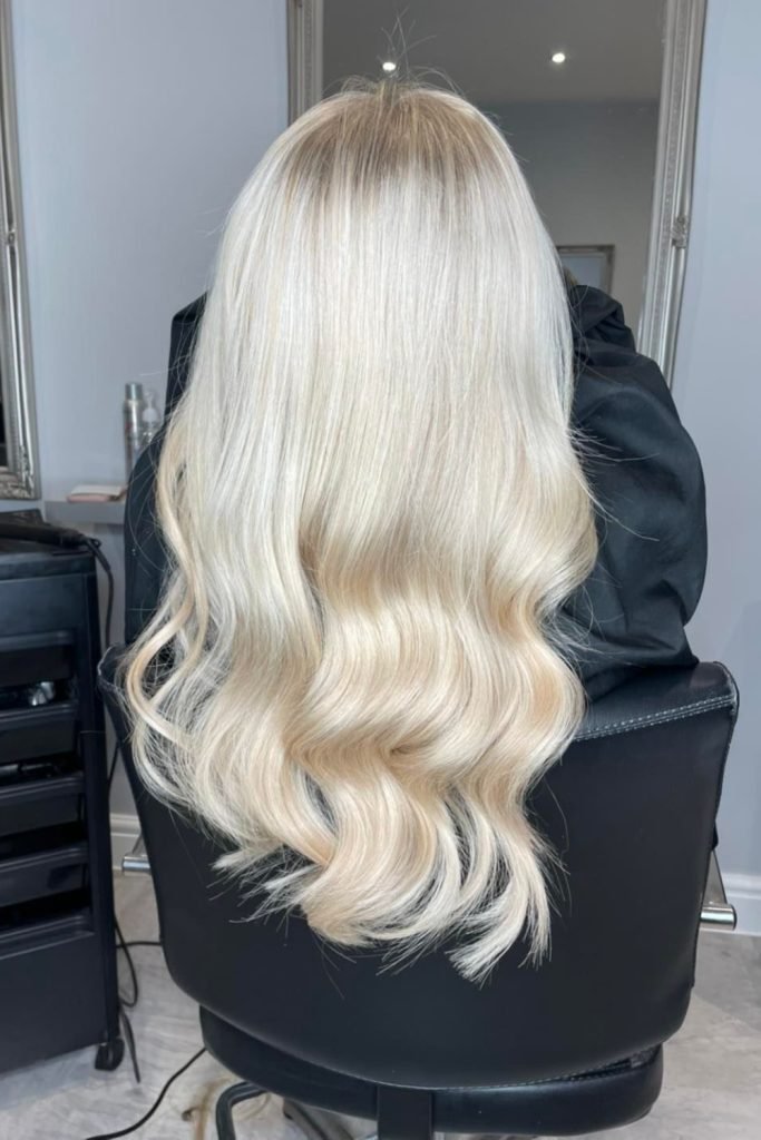 Champagne Blonde Hair Color