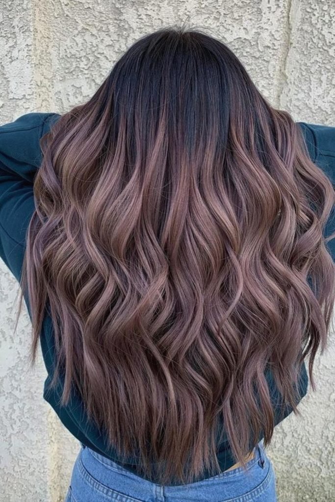 Mocha Waves Hairstyle