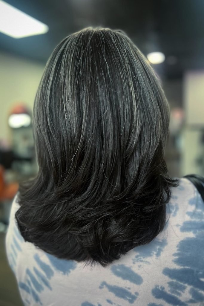 19. Straight, Sleek, and Layered Hairstyle